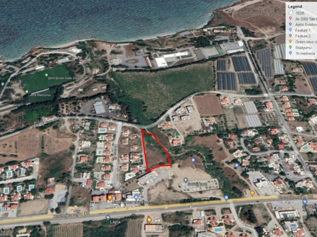 LAND FOR SALE IN KYRENIA LAPTA