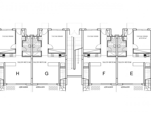 WÄHREND DER PROJEKTPHASE IN ERENKÖY STEHEN 1+1 UND 2+1 LOFT-WOHNUNGEN ZUM VERKAUF