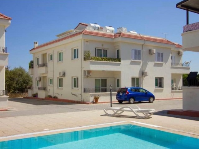 3+1 FLAT WITH COMMON POOL AND PRIVATE TERRACE FOR SALE IN GIRNE ÇATALKÖY