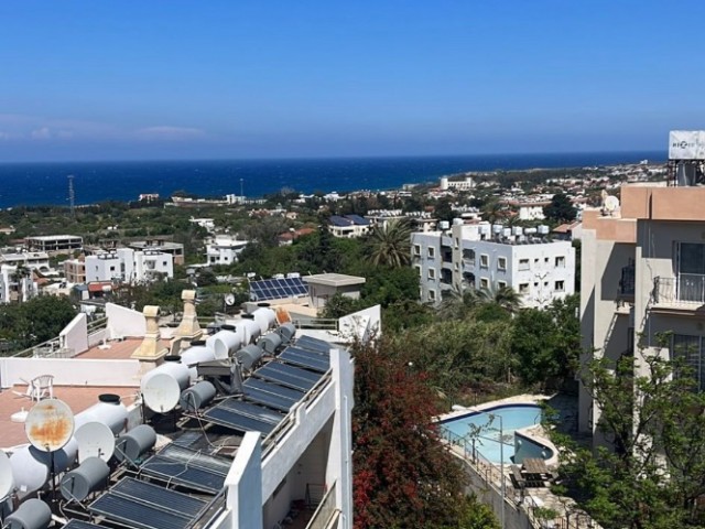 2+1 FLAT WITH SHARED POOL FOR SALE IN KYRENIA LAPTA MUNICIPALITY AREA