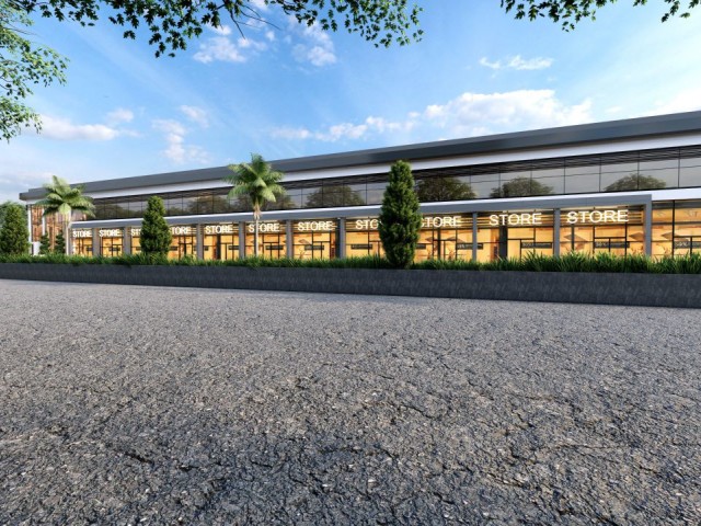 14 SHOPS AND 14 OFFICES FOR SALE IN KYRENIA RING ROAD PROJECT PHASE