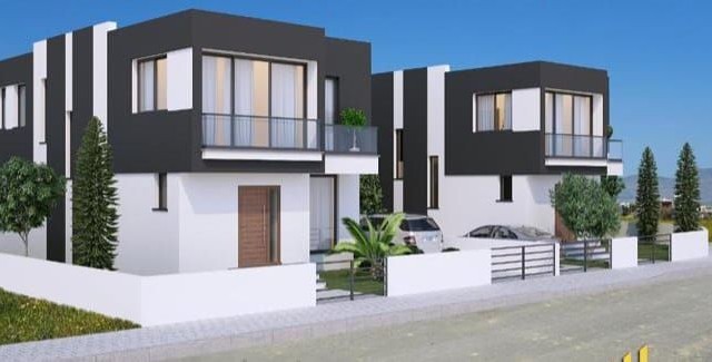 LUXUSVILLA 4+1 TÜRKISCH KOÇANLI ZUM VERKAUF IN GÜNSTIGER LAGE IN NICOSIA YENIKENT