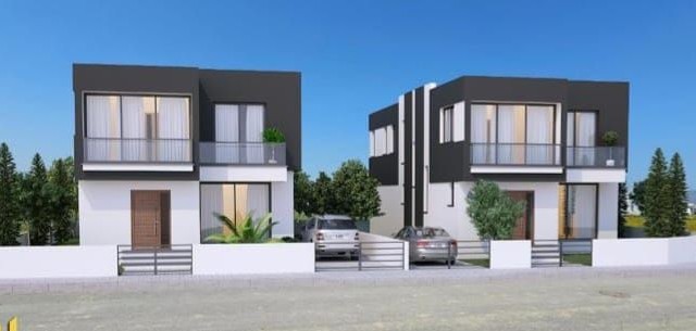 LUXUSVILLA 4+1 TÜRKISCH KOÇANLI ZUM VERKAUF IN GÜNSTIGER LAGE IN NICOSIA YENIKENT