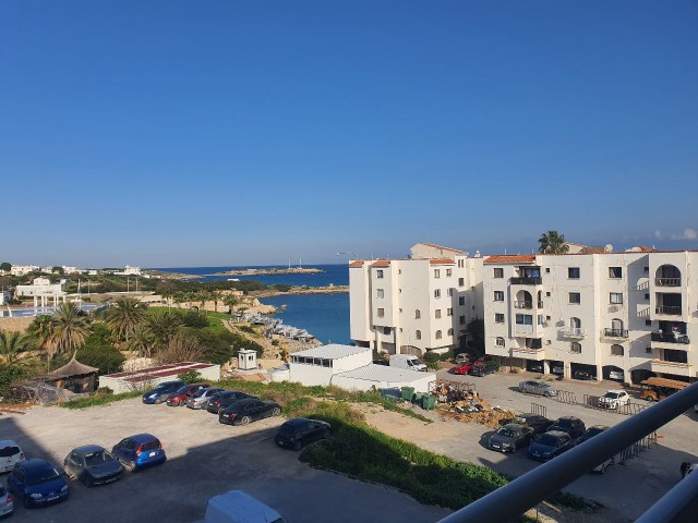 145m2 3+1, adjacent to Kyrenia Les Ambassador Hotel, with full marina and sea views....