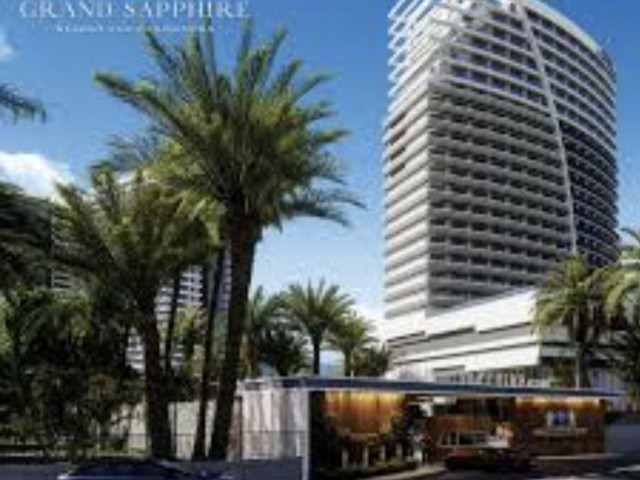 Famagusta New Iskele, 14. Etage im Grand Sapphire Project, nahe am Meer. Ideal für Investitionen oder für den Aufenthalt im Hotelkonzept in Ihrem neuen Zuhause...