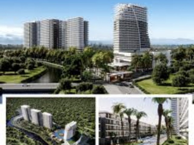 Famagusta New Iskele 14th floor in the Grand Sapphire Project close to the sea. Ideal for investment or for staying in the Hotel concept in your new home...