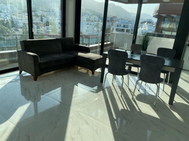 3+1 PENTHOUSE FOR RENT IN KYRENIA Mr POUND AREA