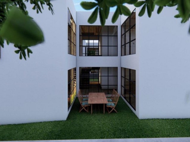 FERTIGGESTELLTE 4+1 VILLA ZUM VERKAUF IN NICOSIA YENİKENT