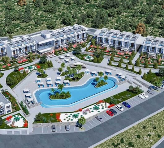 2+1 VILLA ZU VERMIETEN IN ESENTEPE BAŞTAŞLAR COVE, DIREKT AM MEER