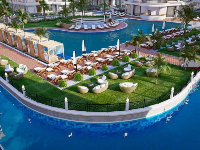 KKTC İskele  Long Beach Venedik Sitesi, 2+1 sahibinden tatil sitesinde...Ultra lüks ...