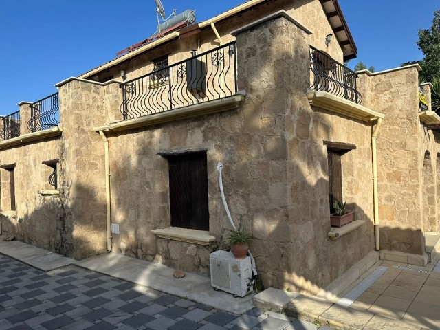 Kyrenia Yesiltepe, detached, authentic stone house with private pool. 2 deposit 1 rent 1 commission...