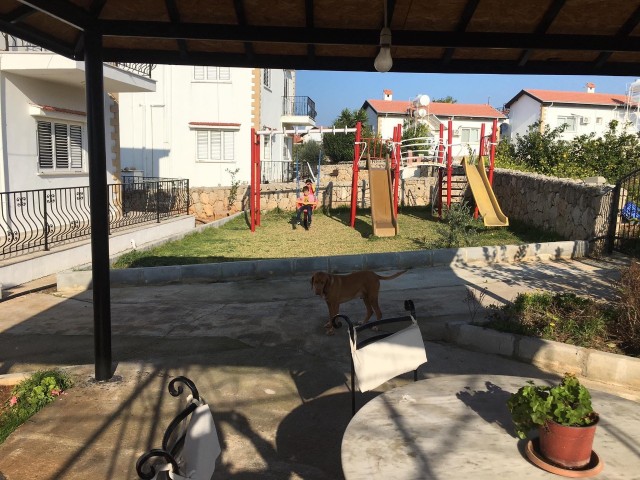 3+1 VILLA WITH GARDEN AND COMMON POOL FOR SALE IN GIRNE ESENTEPE