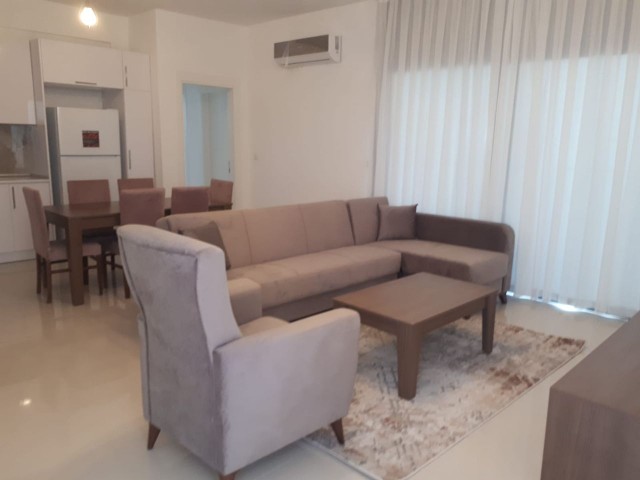 Site with pool, 3+1 fully furnished, brand new flat in Zeytinlik....2 dept, 1 rent, 1 commission