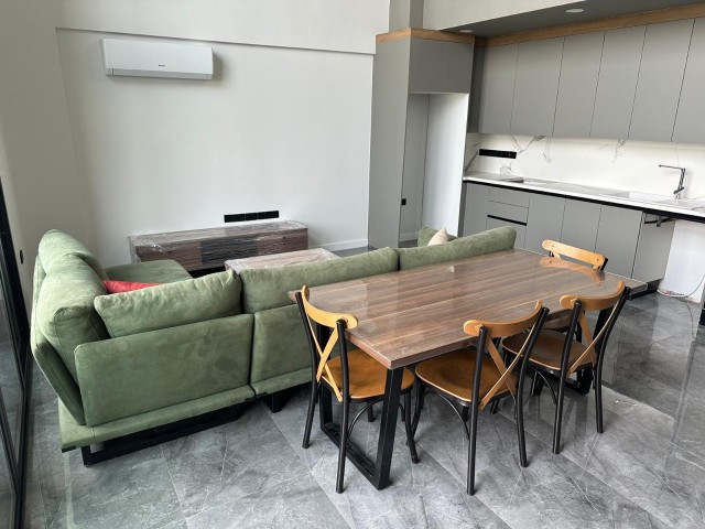 Совершенно новая, полностью меблированная дуплексная квартира 3+1 в аренду в Каванларе Лофт в Караогланоглу