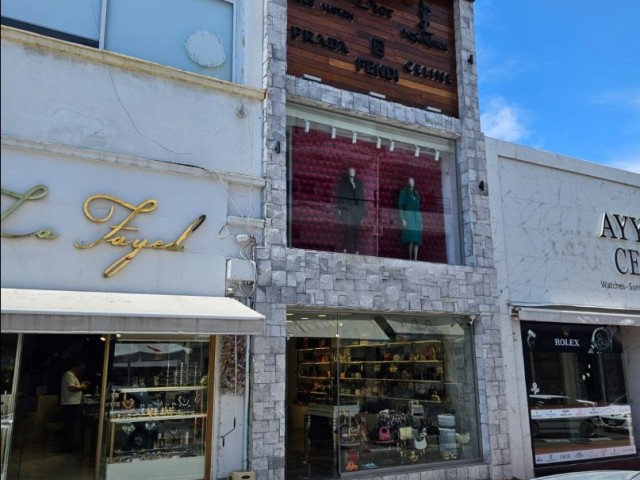 A 3-storey building on the most beautiful and busiest street in Kyrenia Central Bazaar will be subleased, 250,000 GBP is the expenses and air money of the business owner....