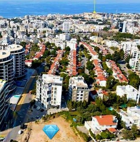 Land for sale with commercial permit in the most beautiful area of Kyrenia