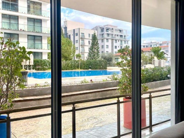 Spacious Luxury 1+1 flat in a complex in Kyrenia Center