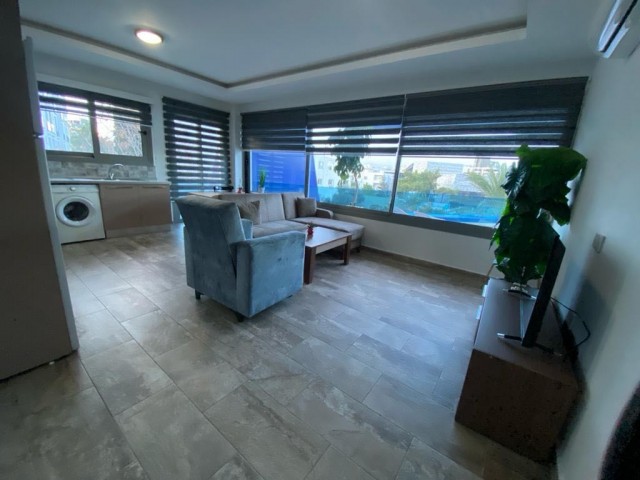 2 bedroom apartment with pool for rent in kyrenia