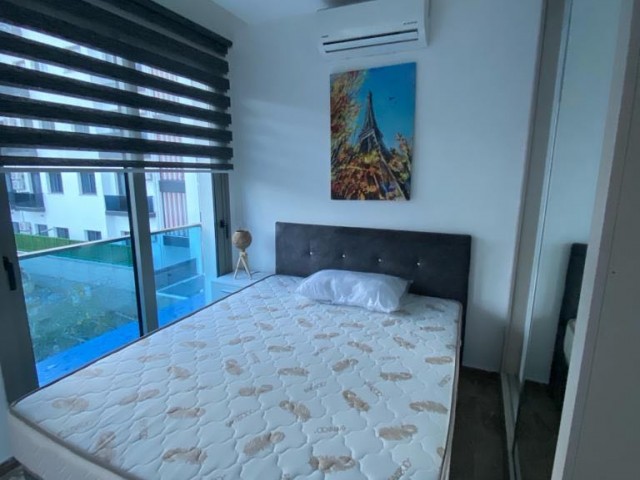 2 bedroom apartment with pool for rent in kyrenia