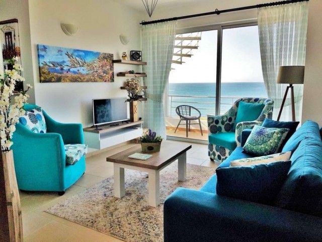 2 bedroom apartment for rent in esentepe.  ocean frontline