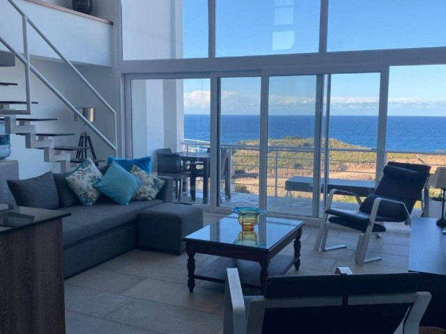 Esentepe 1 bedroom loft apartment for rent, with amazing ocean views