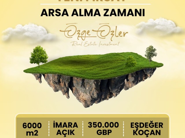 Değirmenlik Satılık Arsa / Projesı Vizesi onaylanmıs