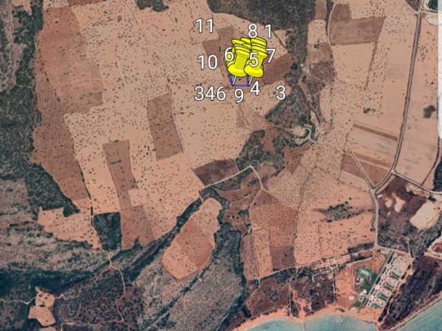 LAND FOR SALE, suitable for the construction of a hotel with sea view, in bafra ** 