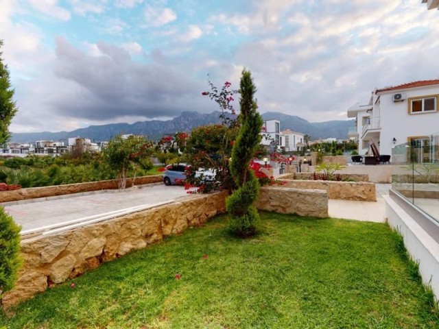3 + 1 VILLA WITH ULTRA LUX PRIVATE POOL IN THE ALSANCAK REGION OF KYRENIA IS A WONDERFUL BUILDING THAT HAS MET WITH A MAGNIFICENT SEA AND MOUNTAIN VIEW, UNIQUELY DECORATED WITH HIGH-QUALITY WORKMANSHIP AND SPECIAL ARCHITECT DESIGN.PROFESSIONAL LANDSCAPING WORK GARDENING ARRANGEMENT. IT OFFERS A GREA