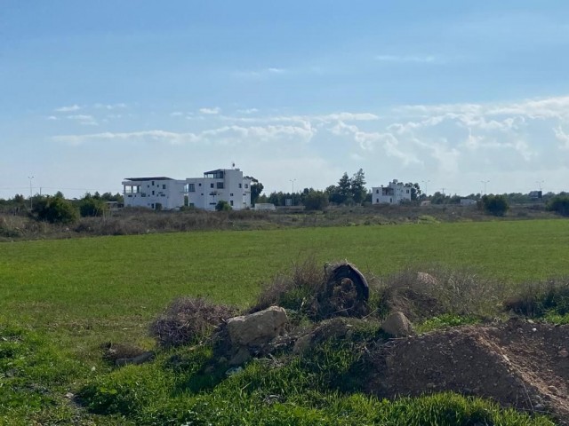 WIR BIETEN UNSER GRUNDSTÜCK ZUM VERKAUF AN, IN DER NÄHE DES NEU ERBAUTEN (LAISA) STANDORTES MIT 2 ÄRZTEN UND 2 EVLEK IN DER REGION İSKELE ÖTÜKEN MIT GOLDWERT, 80 METER VON DER HAUPTSTRAßE ENTFERNT.