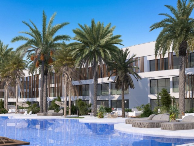 WE ARE OFFERING A COMPLETE LIVING SPACE IN FAMILY AGAINST THE SALAMIS HOTEL IN MAGUSA, OUR 1+1 2+1 AND STUDIO STYLE VILLAS WITH A UNIQUE SEA VIEW AND INTERNATIONAL NATURE CAN BE REACHED IN KANPANZAULA AT AFFORDABLE PRICE, DELIVERED IN DECEMBER 2024