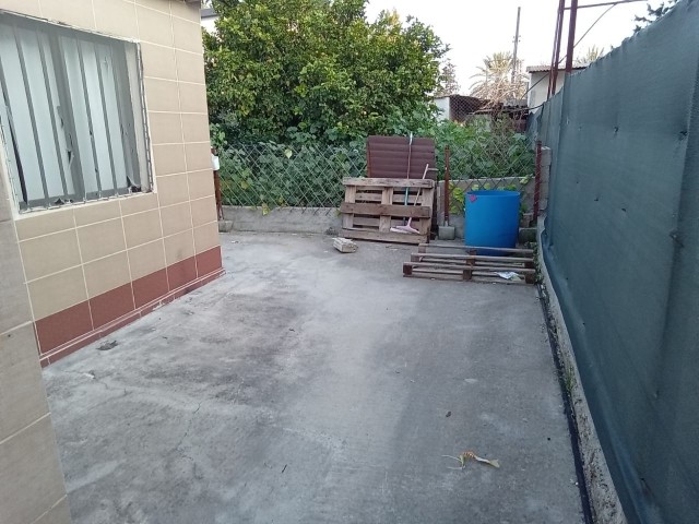 MAGOSA ECE UN 15 AĞUSTOZ BOULEVARD WITH DETACHED GARAGE, GARDEN AND BOLKON WITH 266 M2 TOTAL LAND WITH HALF FURNISHED AND OPEN TO BARTER FOR SALE WITH CONDITION OF BEING A APARTMENT FLOOR