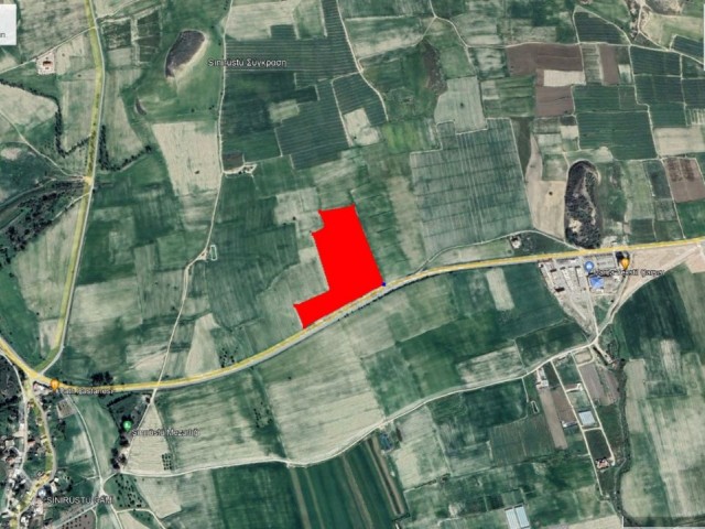 34 ACRES OF LAND FOR SALE ON ISKELE LEFKOŞA MAIN ROAD