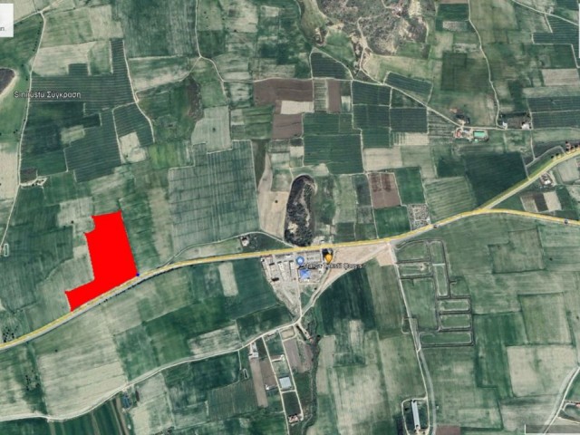 34 ACRES OF LAND FOR SALE ON ISKELE LEFKOŞA MAIN ROAD