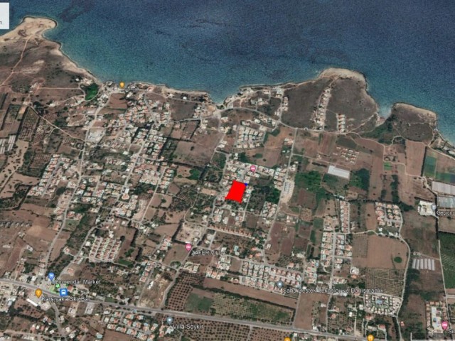 6 ACRES OF LAND FOR SALE IN KARSIYAKA WITH SEA VIEW, READY TO BUILD INFRASTRUCTURE, ZONING, ROAD AND NO WATER PROBLEM