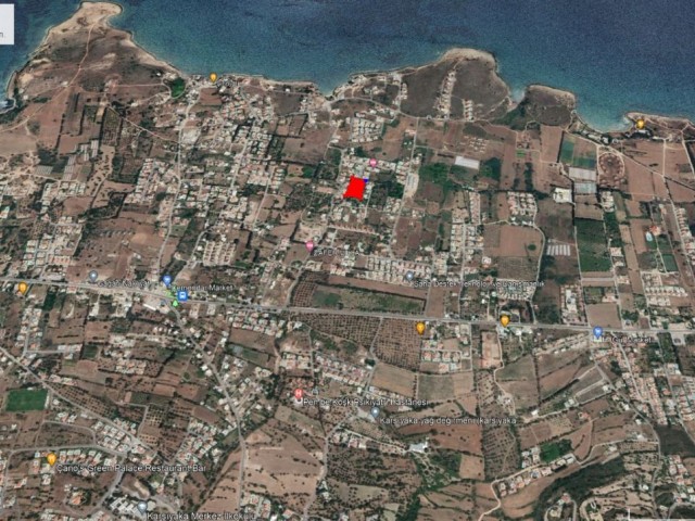 6 ACRES OF LAND FOR SALE IN KARSIYAKA WITH SEA VIEW, READY TO BUILD INFRASTRUCTURE, ZONING, ROAD AND NO WATER PROBLEM