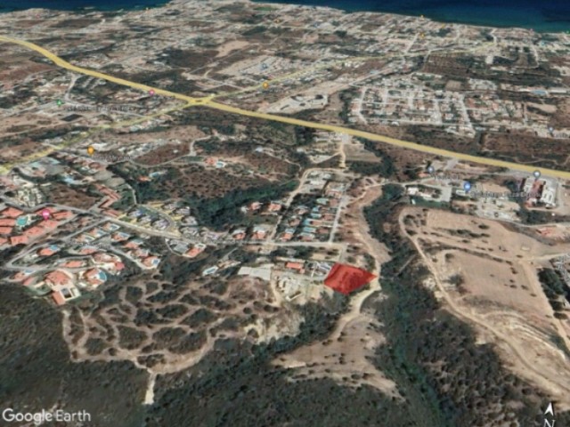 1721 m2 EQUIVALENT LAND FOR SALE WITH SEA VIEWS IN A WONDERFUL LOCATION ON THE MAIN ROAD IN LAPTADA Adem Akın 05338314949