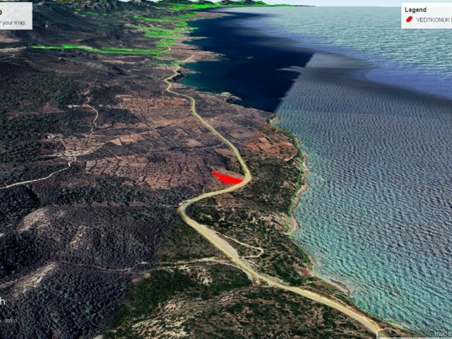 14. DEK LAND FOR SALE IN YEDİKONUK WITH MOUNTAIN AND SEA VIEW
