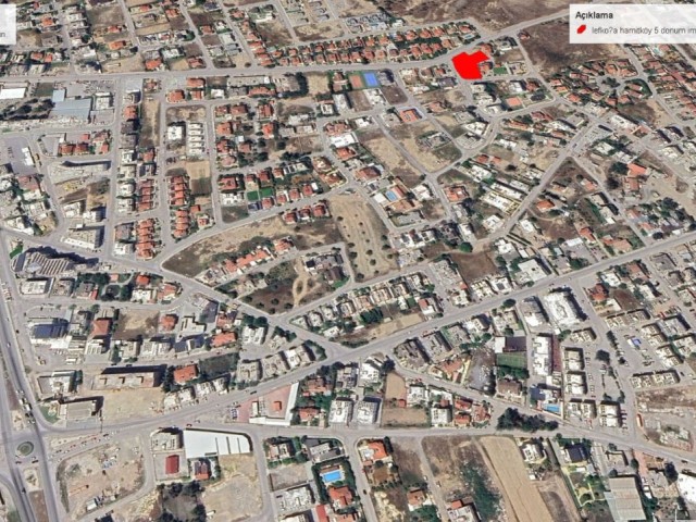 5 acres of land for sale in EXCELLENT LOCATION IN NICOSIA HAMITKOY ADEM AKIN 05338314949