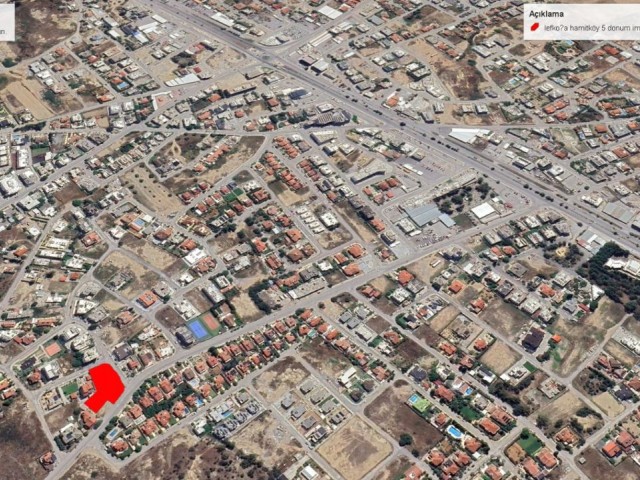 5 acres of land for sale in EXCELLENT LOCATION IN NICOSIA HAMITKOY ADEM AKIN 05338314949