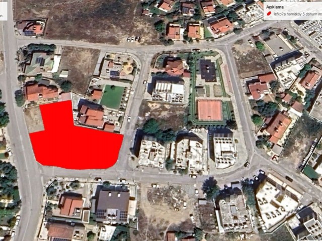 5 Hektar Land zum Verkauf in AUSGEZEICHNETER LAGE IN NIKOSIA HAMITKOY ADEM AKIN 05338314949