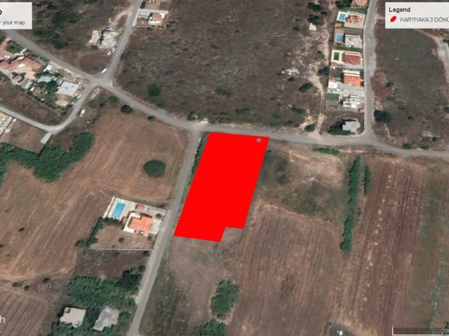 GRUNDSTÜCK ZUM VERKAUF IN KYRENIA KARŞIYAKA, NULL ZUM MEER 3345 M2 (2,5 ) DOKTOREN ADEM AKIN 05338314949