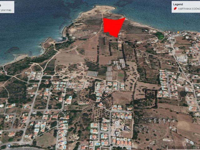 IN GIRNE KARŞIYAKA THE PERFECT LAND FOR THE SEEKERS OF LAND FOR A COMPLEX OR VILLA IS AVAILABLE FOR SALE AT AN AWESOME PRICE.