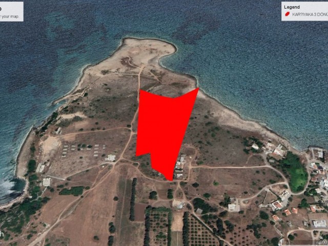 IN GIRNE KARŞIYAKA THE PERFECT LAND FOR THE SEEKERS OF LAND FOR A COMPLEX OR VILLA IS AVAILABLE FOR SALE AT AN AWESOME PRICE.