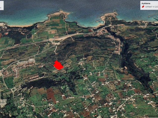 14383 M2 LAND FOR SALE IN SİPAHİ, WITH MOUNTAIN AND SEA VIEW, IN A WONDERFUL LOCATION ADEM AKIN 05338314949