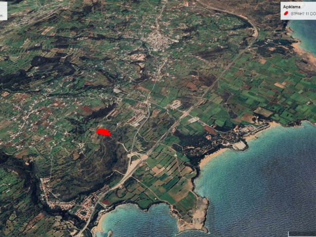 14383 M2 LAND FOR SALE IN SİPAHİ, WITH MOUNTAIN AND SEA VIEW, IN A WONDERFUL LOCATION ADEM AKIN 05338314949