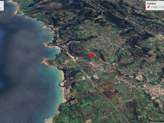 14383 M2 LAND FOR SALE IN SİPAHİ, WITH MOUNTAIN AND SEA VIEW, IN A WONDERFUL LOCATION ADEM AKIN 05338314949