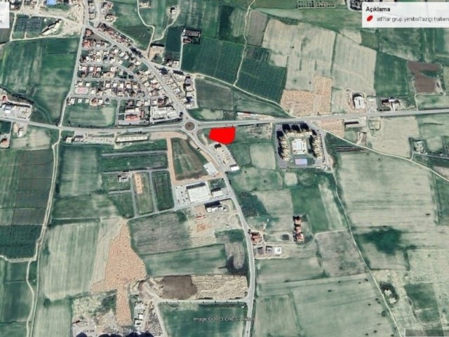 İSKELE CENTER UNIMAR CIRME GREAT LOCACION, 3020 M2 LAND FOR SALE ADEM AKIN 05338314949