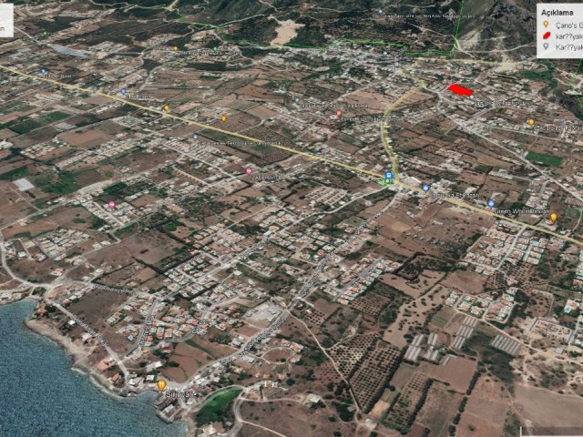 LAND FOR SALE IN KYRENIA KARŞIYAKA PERFECT SEA VIEW ADEM AKIN 05338314949