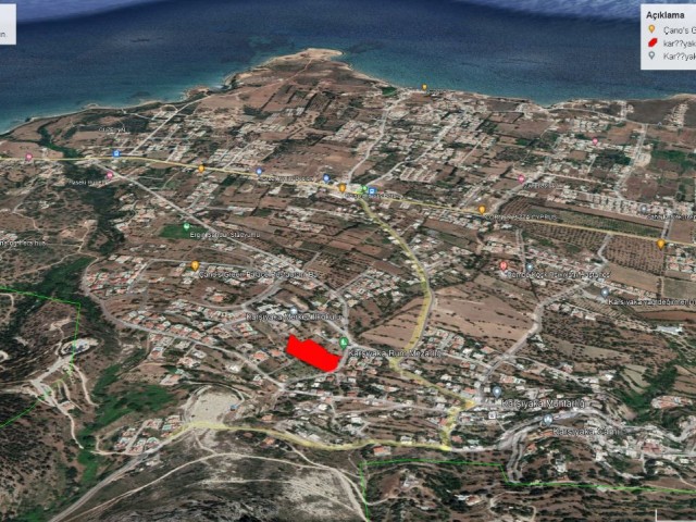 LAND FOR SALE IN KYRENIA KARŞIYAKA PERFECT SEA VIEW ADEM AKIN 05338314949