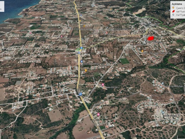 LAND FOR SALE IN KYRENIA KARŞIYAKA PERFECT SEA VIEW ADEM AKIN 05338314949